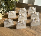 Elegant Pearl Name Place Cards