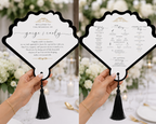 Personalised Wedding Ceremony Fans