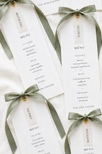 Menus / Vellum Name Place