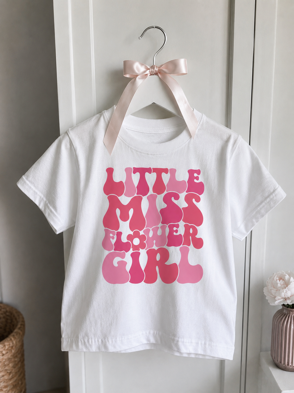 Little Miss Flower Girl T-Shirt