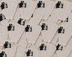 Personalised Wedding Fan Programmes