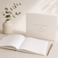 Minimalist Personalised Wedding Guest Book