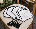 Personalised Wedding Ceremony Fans