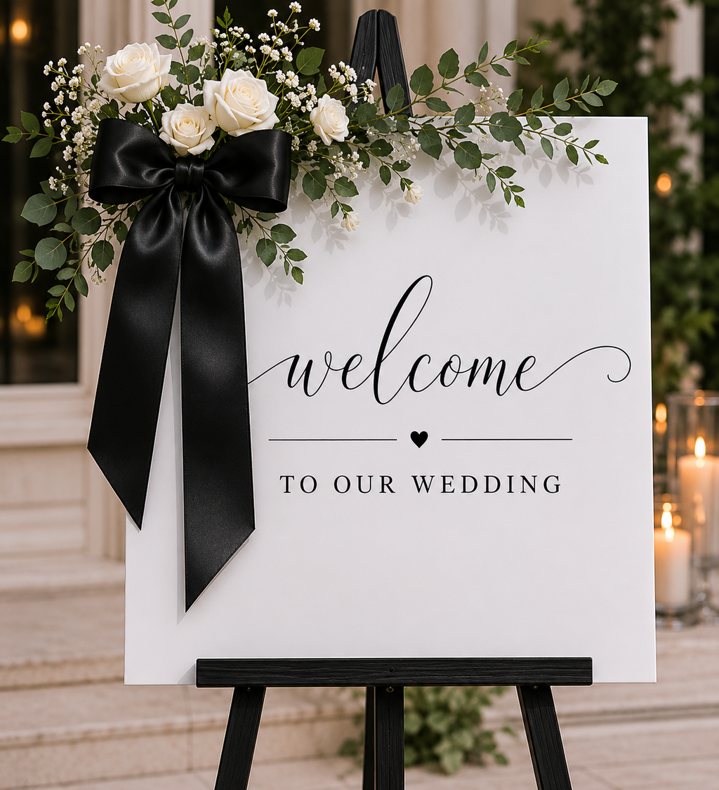 Luxury Satin Wedding Bows