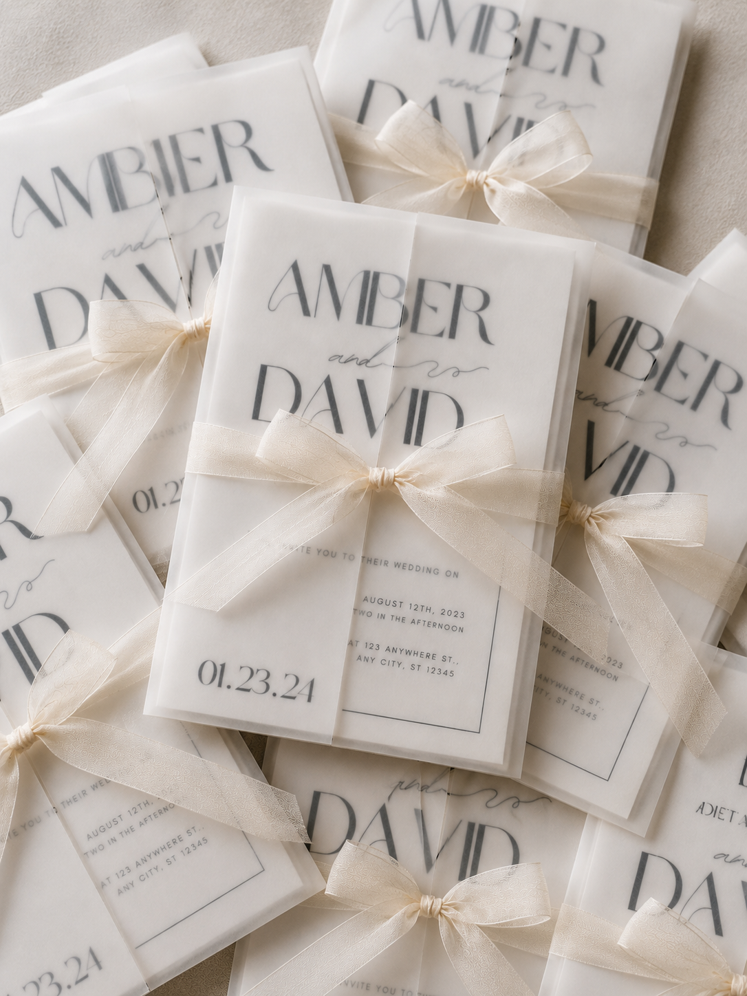 Elegant Luxury Invitation Suite