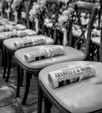 Wedding Newspaper Program