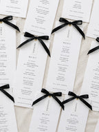 Menus / Vellum Name Place