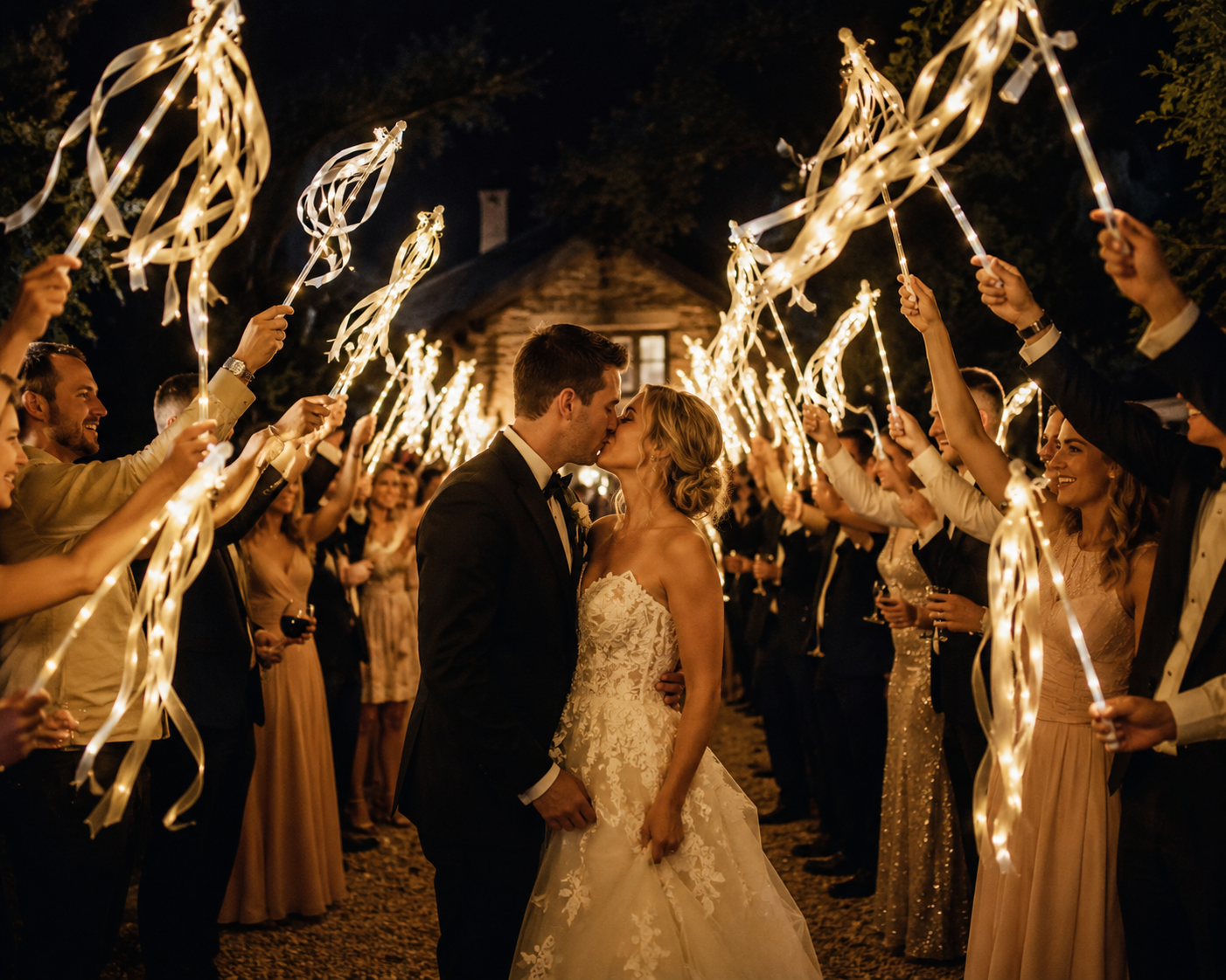 Personalised LED Ribbon Wands