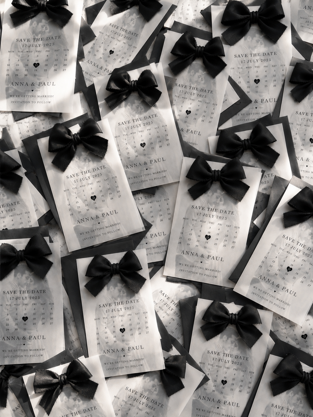 Luxury Vellum Save The Dates