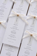Menus / Vellum Name Place