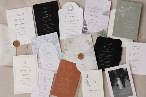 Custom Wedding Invitations | Bespoke Design Service