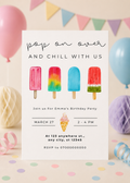 Editable Lollipop Birthday Invitation (Instant Download)