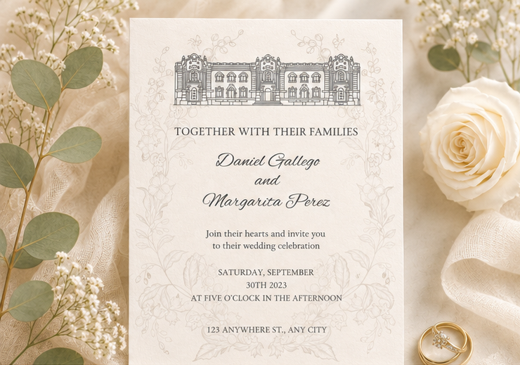 Editable Wedding Invitation (Instant Download)