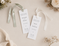 Personalised Reserved Seat Tags