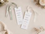 Personalised Reserved Seat Tags