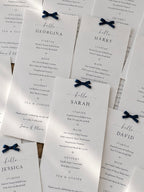Limited Time Offer Personalised Wedding Menus