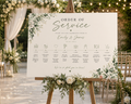 Wedding Timeline Botanical