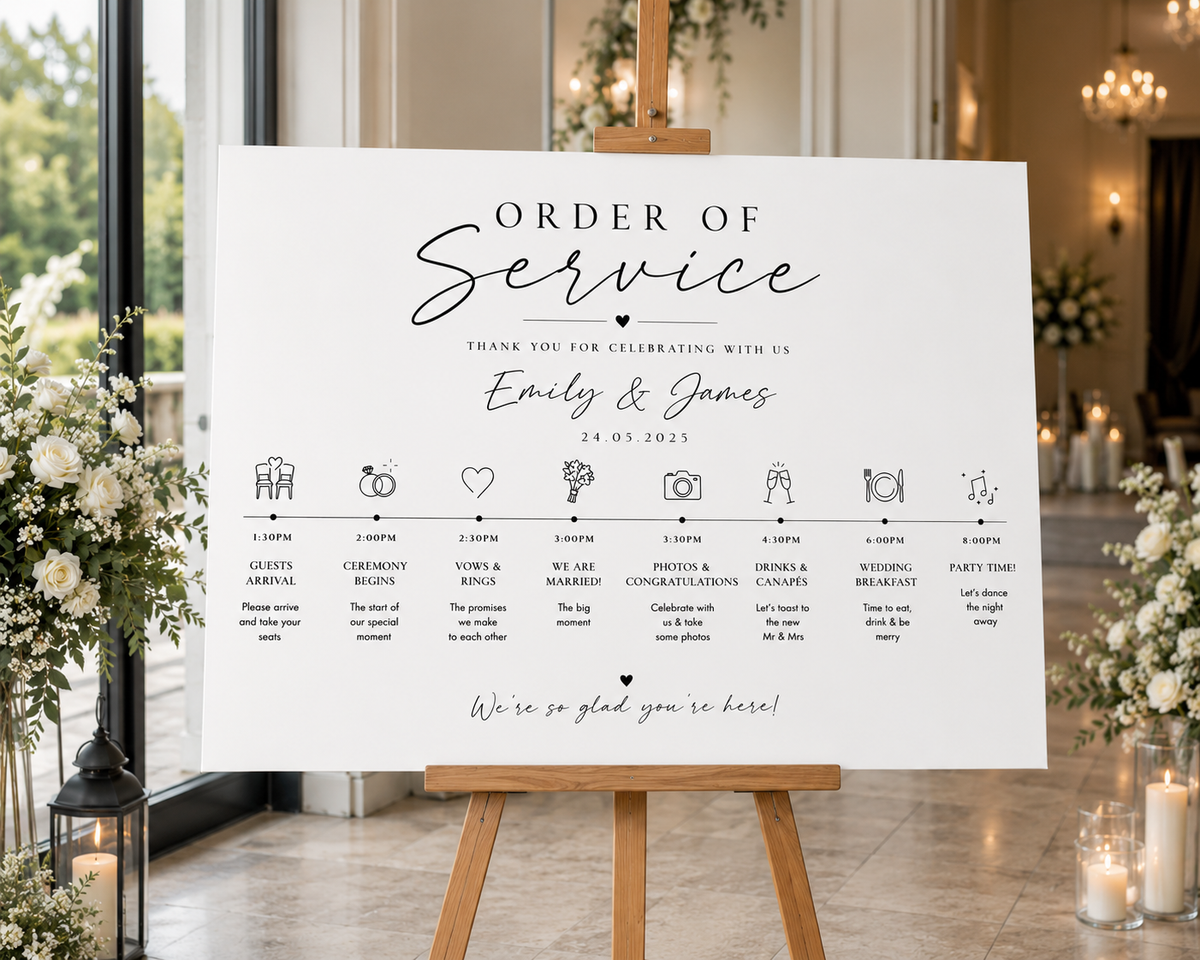 Order Of Service Minimal