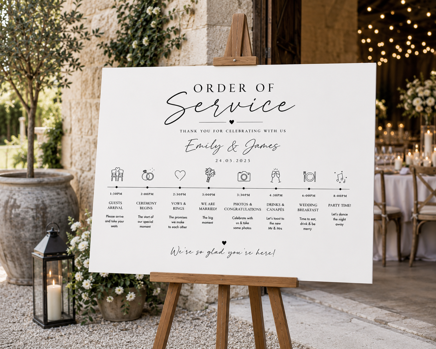 Order Of Service Minimal