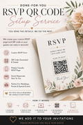 RSVP QR Code Setup Service