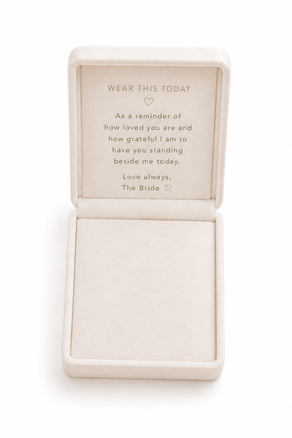 Bridal Party Jewellery Box