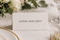 Custom Name Place Cards