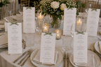 Limited Time Offer Personalised Wedding Menus