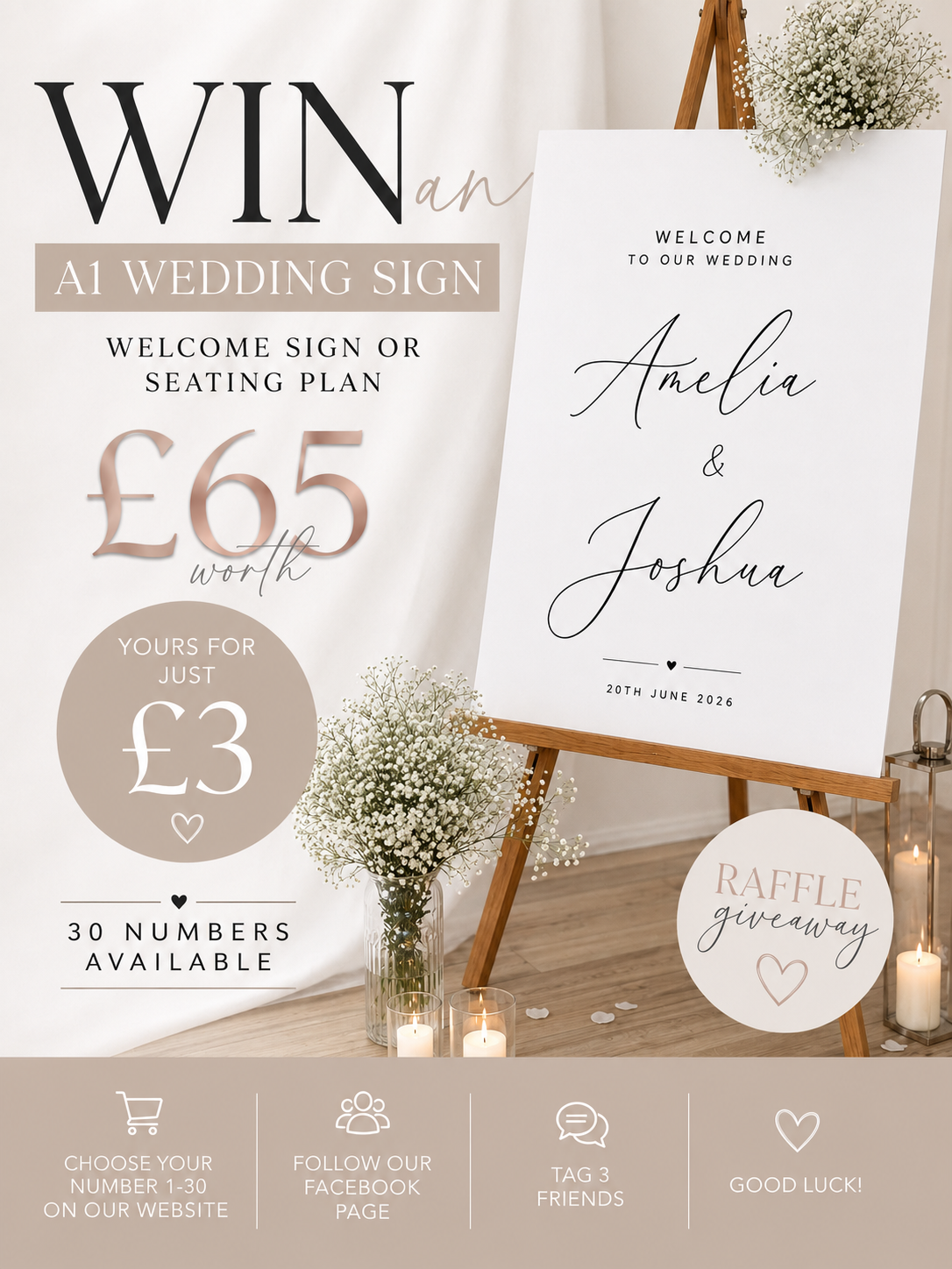 WIN AN A1 SIGN