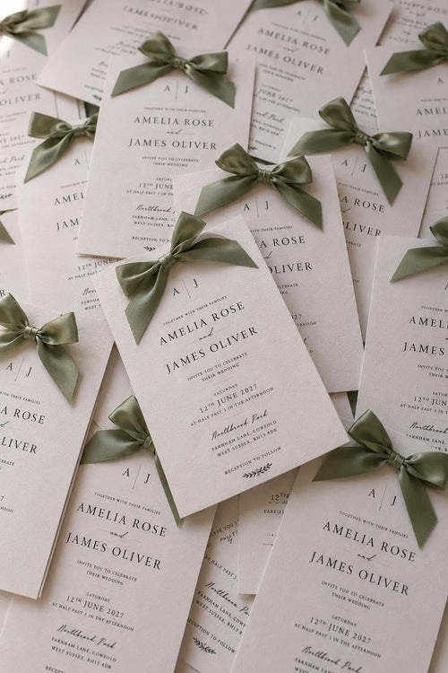 Custom Wedding Invitation Suites
