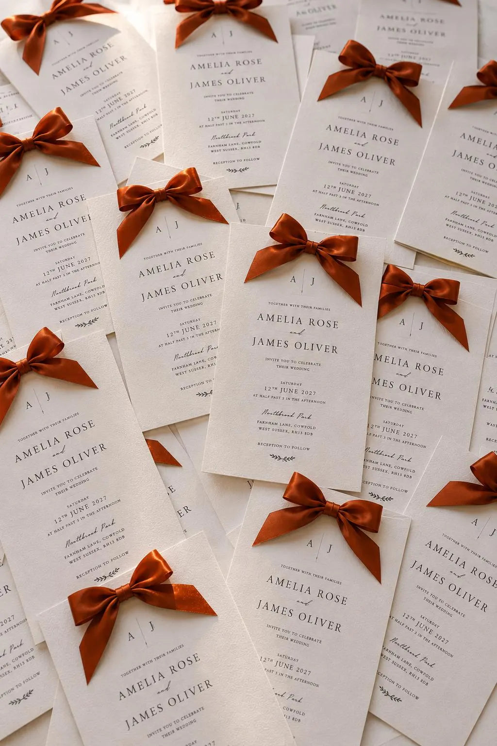 Custom Wedding Invitation Suites